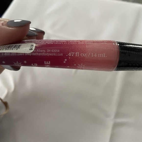 1 NEW BATH & BODY WORKS SPARKLING CHAMPAGNE LIP GLOSS SHINE SHIMMER BALM STICK - Picture 3 of 3